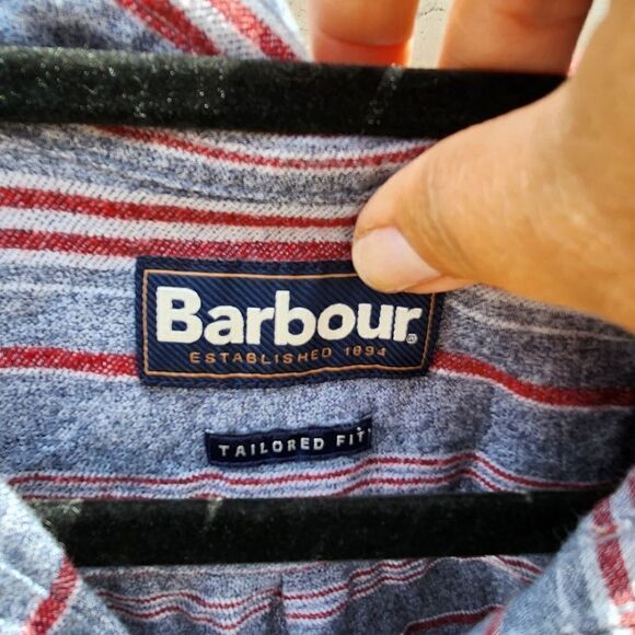 Barbour lyde button up shirt striped - Picture 8 of 9